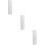 3Pcs Compact White ABS Toothbrush Storage Box Travel Toothpaste Holder 11
