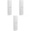 3Pcs Compact White ABS Toothbrush Storage Box Travel Toothpaste Holder 5