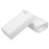 3Pcs Compact White ABS Toothbrush Storage Box Travel Toothpaste Holder 2