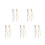 10Pcs Metal Reading Finger Pointer Tool for Jewish Holiday Gift 6