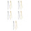 10Pcs Metal Reading Finger Pointer Tool for Jewish Holiday Gift 10