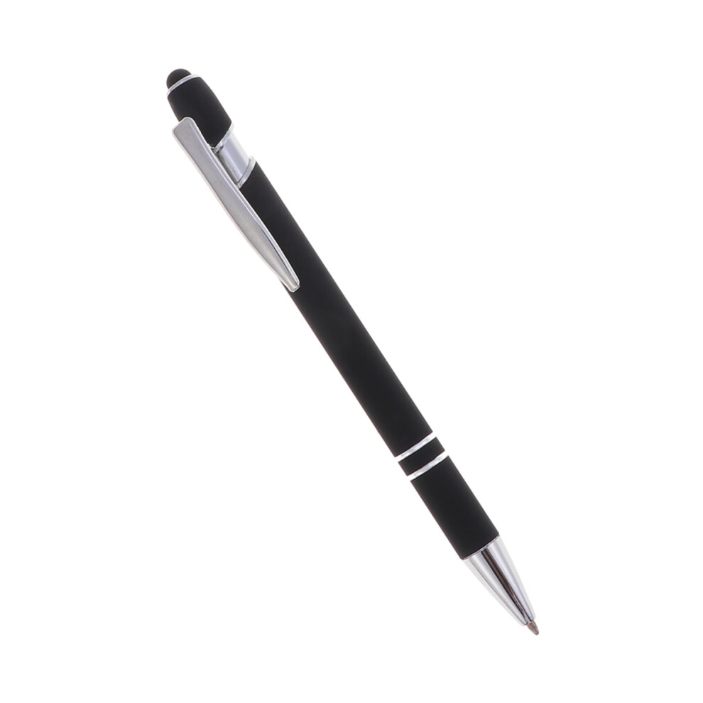 2Pcs Capacitive Pen Handwriting Stylus Metal Touch Screen Pen Black 032444216990