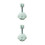 2Pcs Nail- Flexible Adjustable Shower Head Holder for Home 9