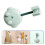 2Pcs Nail- Flexible Adjustable Shower Head Holder for Home 11