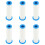 30Pcs Practical PP Head Filter Replacement Easy to Clean 2