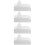 4Pcs Foam Cake Dummies White DIY Cake Practice and Decoration Props 9