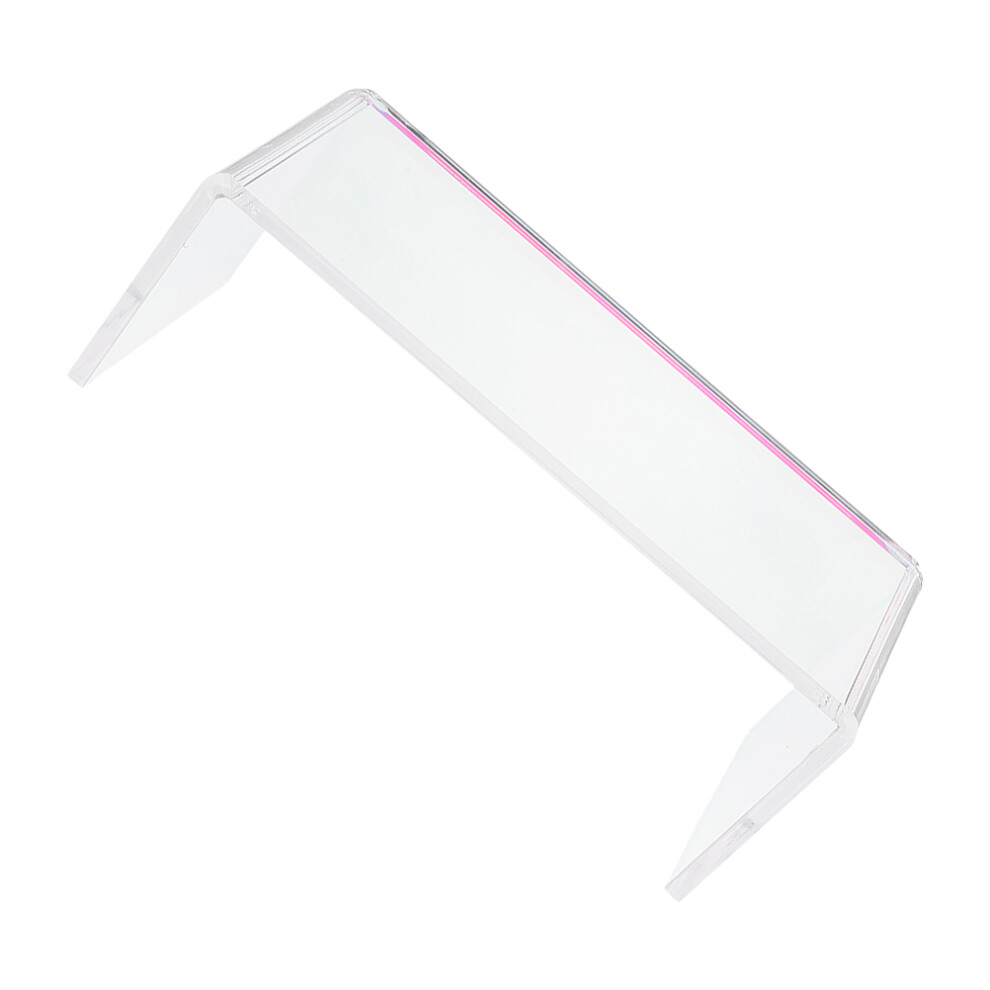 Inoomp 2Pcs Nail Art Wrist Pillow Acrylic Manicure Hand Support Transparent