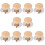 10Pcs Heat-Resisting Pot Lid Handles Compact Small Knobs for Cookware 9