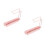 2Stk Teleskop Spülbecken Halter Rosa Organizer 9