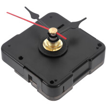 4Sets DIY Clock Making Kit Black Battery Operated Quiet Movement