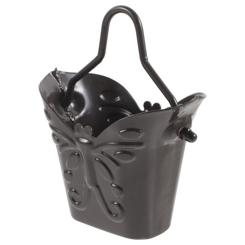 4Pcs Coffee Rain Chains for Downspouts Butterfly Shape Durable Alloy 2