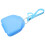 2Pcs Lightweight Blue Retainer Container Durable Plastic Denture Case 2
