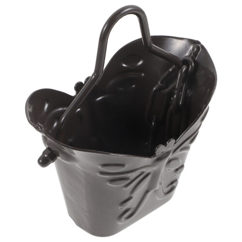 4Pcs Coffee Rain Chains for Downspouts Butterfly Shape Durable Alloy