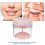 4Sets Pink Plastic Denture Case Portable Retainer Box for Home Travel 4