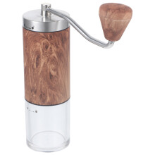4Pcs Hand Coffee Grinder Portable Manual Mill Light Brown