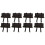 8Pcs Motorcycle Tool Organizer Brown PU Storage Accessories 5
