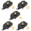 5Sets Plastic Iron Clock Mechanism Kit with Pendulum for DIY 9