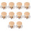 10Pcs Heat-Resisting Pot Lid Handles Compact Small Knobs for Cookware 8