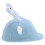 3Pcs Sky-Blue Silk Cartoon Covers for Ski Snowboard Use 2