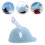 3Pcs Sky-Blue Silk Cartoon Covers for Ski Snowboard Use 10