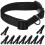30Pcs Black Adjustable Livestock Collars Durable for Sheep Goat Cattle 2