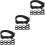 30Pcs Black Adjustable Livestock Collars Durable for Sheep Goat Cattle 8