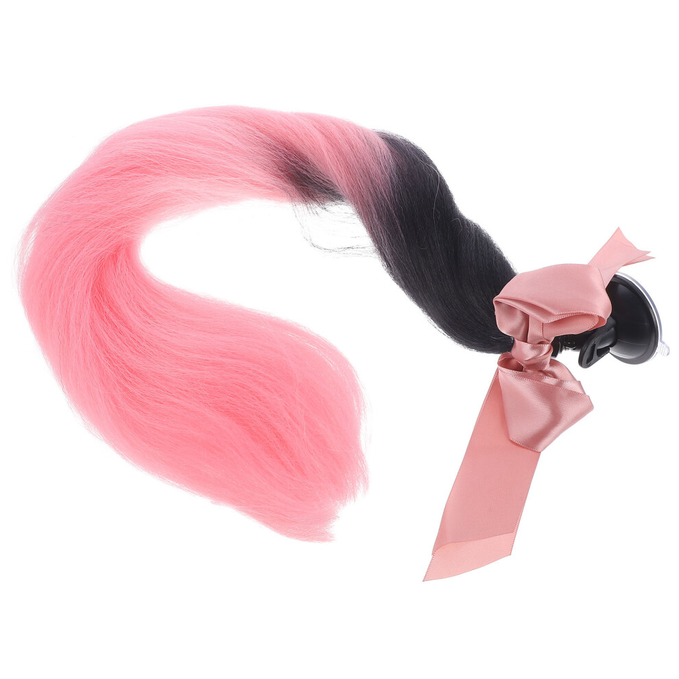 5Pcs Fashion Braided Ponytail Wig With Suction Cup Accessory 032444217324