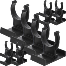 96Pcs Cabinet Leveler Leg Clips Black Kitchen Furniture Plinth Clamp