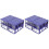 8Pcs Blue Plastic Repair Parts Box Stackable Household Container 2