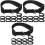 30Pcs Black Adjustable Livestock Collars Durable for Sheep Goat Cattle 6