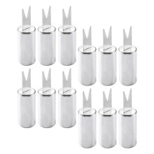 36Pcs Creative Stainless Steel Corn Skewers Durable Bbq Food Forks