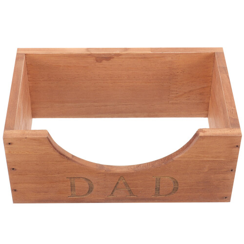 4Pcs Wooden Hat Display Holder Coffee Storage Box Craft Organizer 2