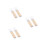 30Pcs Bamboo Dual-End Nail Art Tools Dotting Pen for Creative Manicure 8