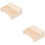 2Pcs Home Use Step Stool Khaki Foot Resting Chair for Adults 6
