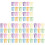 180Pcs Smooth Paper Budget Binder Inserts with 6 Holes for Office Use 3