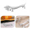 6Pcs Silver Zinc Alloy Chopstick Rest Table Fork Spoon Holder 9