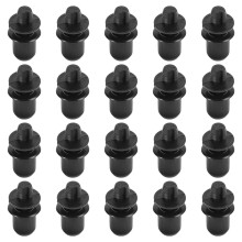60Sets Plastic Speaker Mesh Clips Black Audio Grill Mounting Retainers