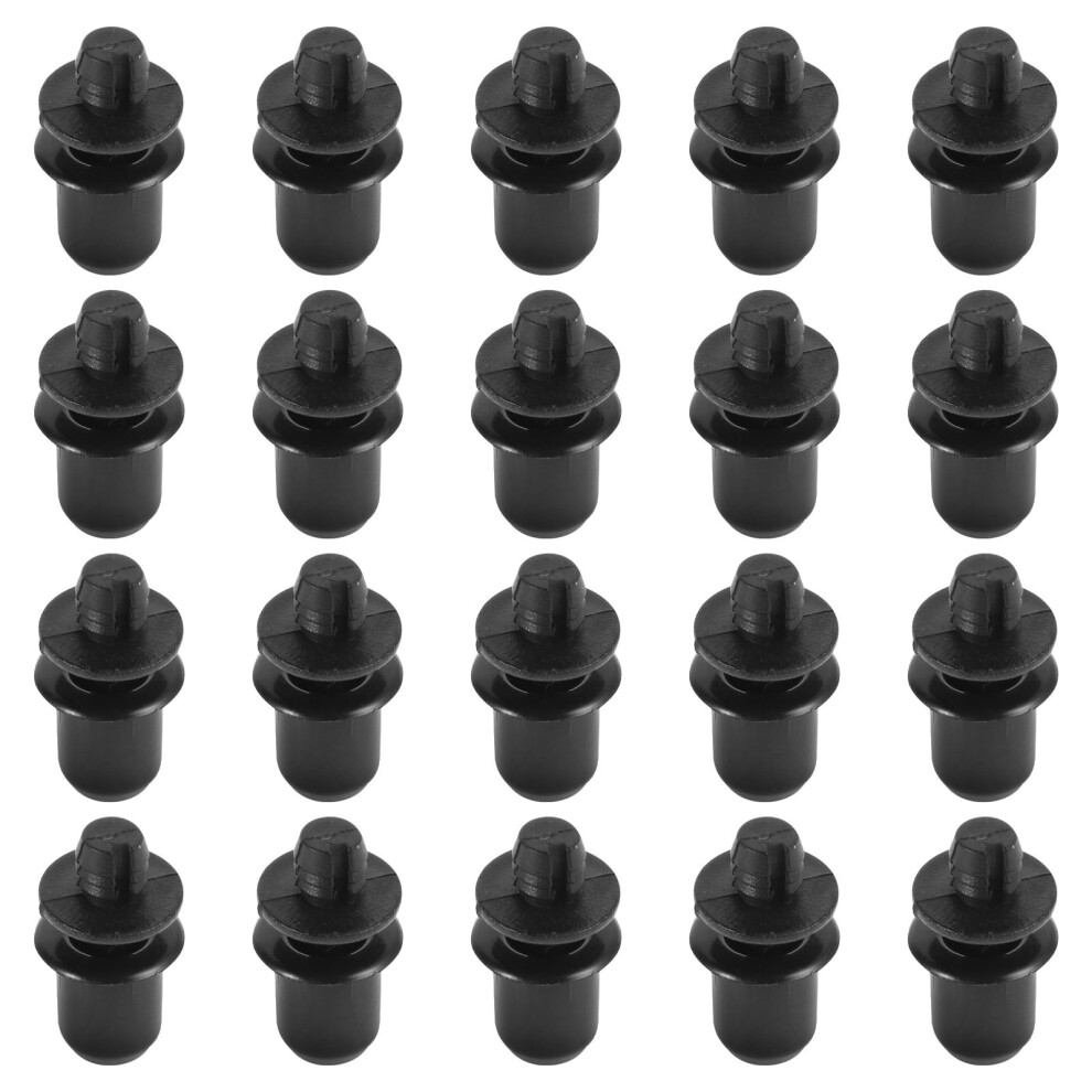 60Sets Plastic Speaker Mesh Clips Audio Grill Mounting Retainers Black 352635358576