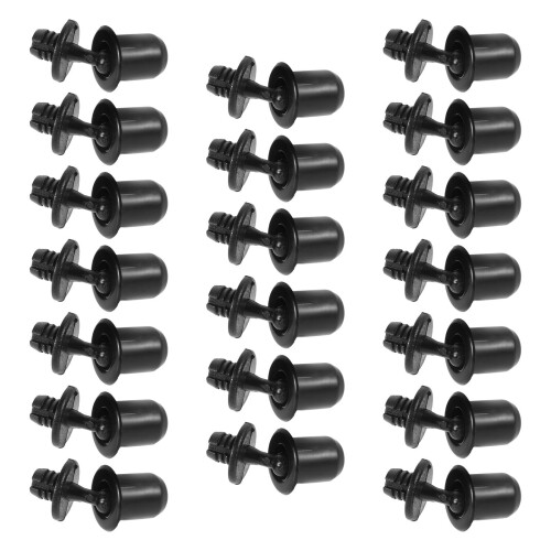 60Sets Plastic Speaker Mesh Clips Black Audio Grill Mounting Retainers 1