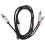 5Pcs USB C to Rca Audio Transferring Cables Gold Plated Black 3