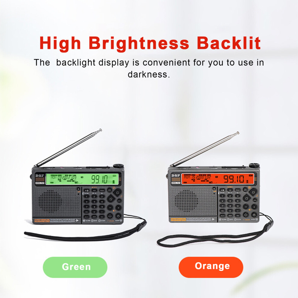 Hanrongda Hrd-757 Multiband-Radio Fm Am Mw Sw 7443665527100