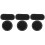 6Pcs Black PU Bag Bottom Base Cushion for DIY Bag Craft 4