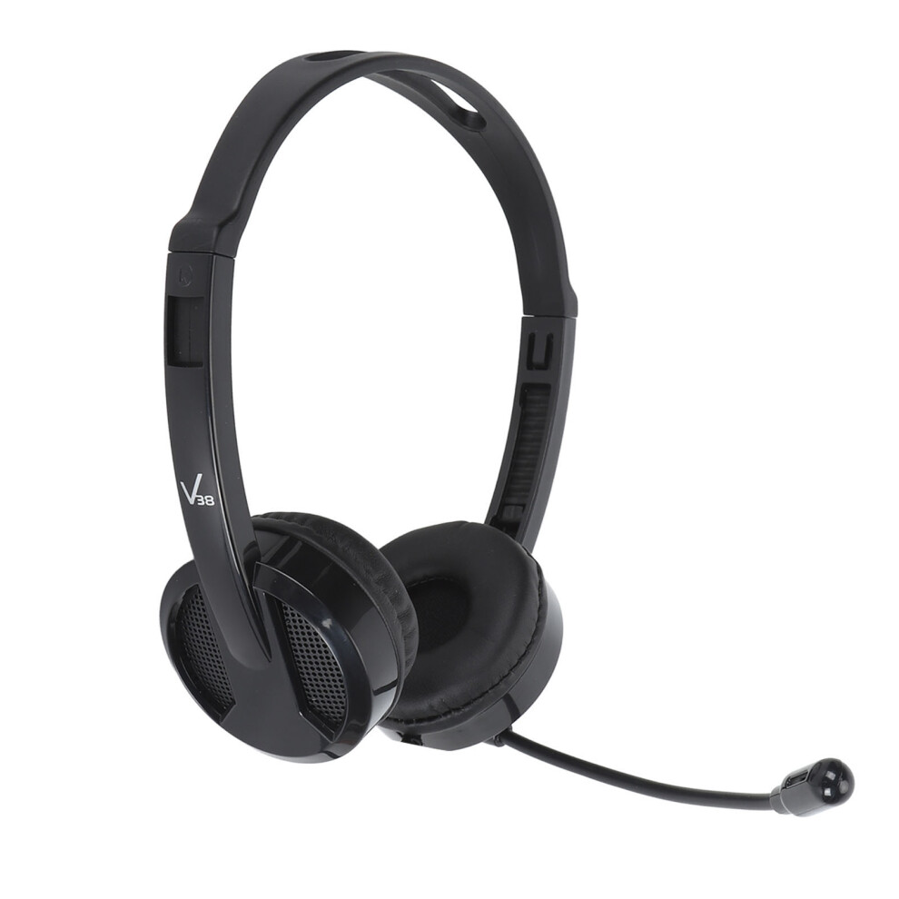 Microphone Headphones 120 Rotatable Wired Stereo Headset For Music & Video 4331393384320