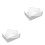100Pcs Reusable Cushion Pouches White Wraps for Fragile Item Storage 4