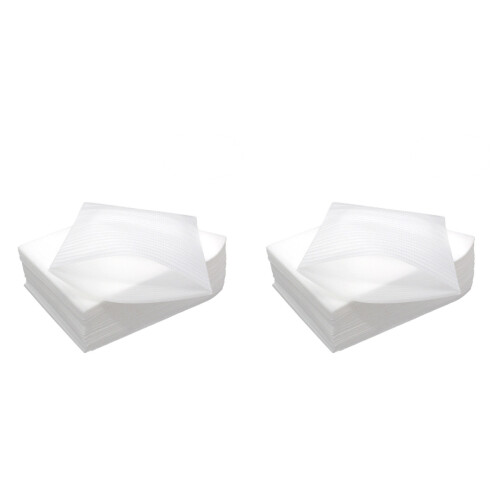 100Pcs Reusable Cushion Pouches White Wraps for Fragile Item Storage 2