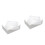 100Pcs Reusable Cushion Pouches White Wraps for Fragile Item Storage 5