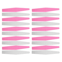 40Pcs Manicure Nail Files Pink Sponge Portable Nail Buffing Tool