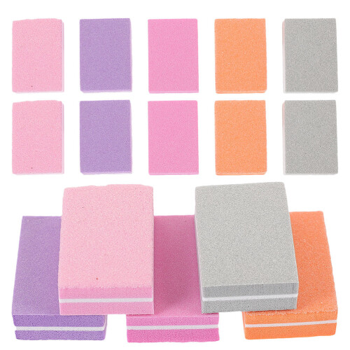 400Pcs Double-Sided Sponge Nail Files for Manicure and Pedicure Use 1