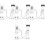 12Pcs Fridge Locks with Code ABS Steel Wire Safety Locks for Cabinets 3