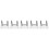 5Pcs Silver Acrylic Crystal Stands for Raw Stone Display 11